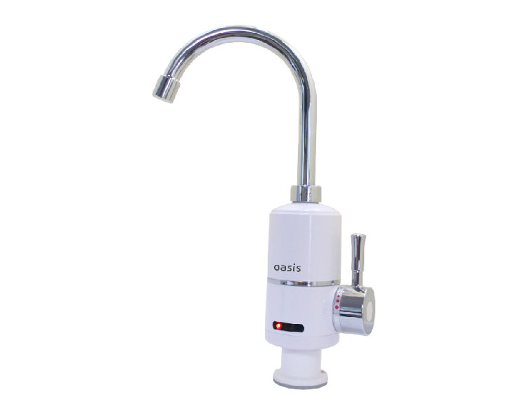 Кран-водонагреватель электрический OASIS KP-P 3,3кВт (пластик, с индикацией)