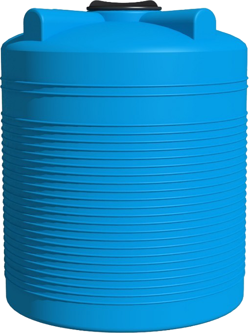 Ёмкость для воды ЭВЛ-2000л. синий (1640*1396 Экопром)