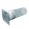 Вентилятор осевой канальный вытяжной D 100 PROFIT 4