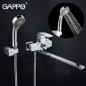 G2207 Смеситель Gappo для ванны, поворотный длинный излив
