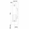 Радиатор стальной панельный "LEMAX" C22 500х900 (боковое подкл.; 2038 Вт)