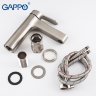 G1099-30 Смеситель Gappo для умывальника, литой корпус, нержавеющая сталь