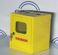 Шкаф газовый желтый с замком (ШГСДЗС 1.2) - 110