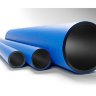 Труба STRplast (вода) ПЭ100 с УФ-защитой 25x2.0 (синяя)