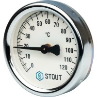 Термометр накладной 63/0-120°С (SIM-0004-630015 STOUT)