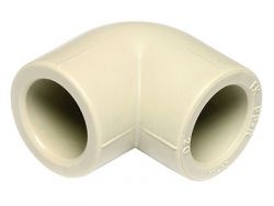 Угольник 90° ПП (Ekoplastik) d75 серый