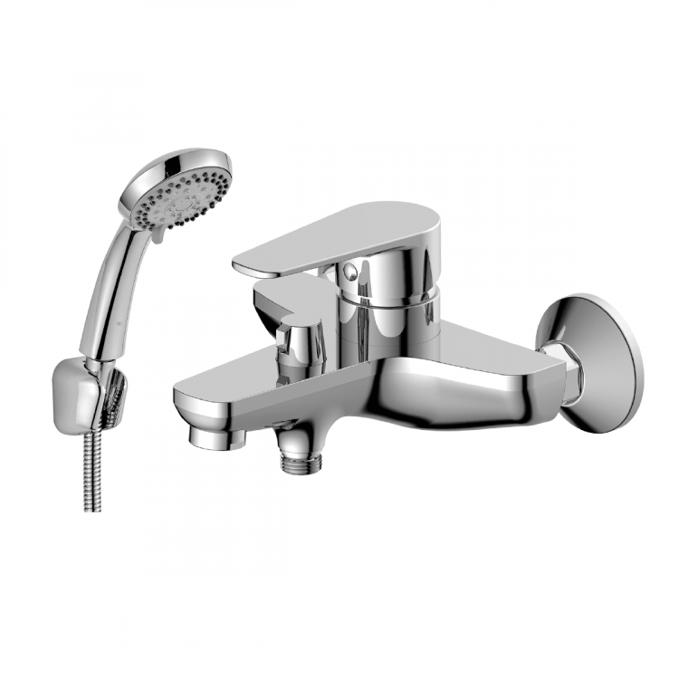 DR72036 Смеситель одноручный для ванны/душа DECOROOM, хром