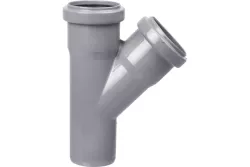 Тройник для внутренней канализации d40х40х45° Valfex