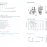 Циркуляционный насос TAIFU GRS50/12F-M(Pmax-1100Вт, Hmax-12м., Qmax-300л/мин,DN50, 280мм)