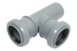 Тройник для внутренней канализации d40х40х90° Valfex