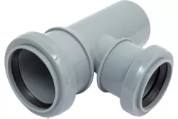 Тройник для внутренней канализации d50х40х90° Valfex