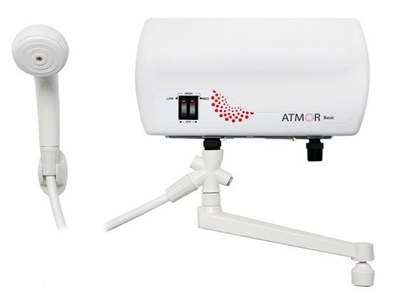 Проточный электрический водонагреватель Ariston ATMOR BASIC 5 KW COMBI