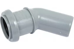 Отвод для внутренней канализации d32х45° Valfex