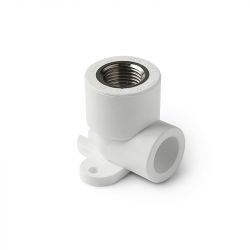 Угольник PPR с креплением d20х1/2В ProAqua