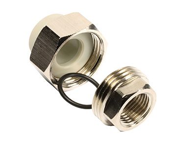 Муфта разъемная американка (Ekoplastik) d20х1/2В серая
