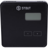 STE-0101-029422 STOUT Беспроводной комнатный двухпозиционный регулятор ST-294v, черный
