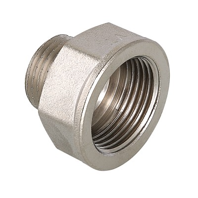 Переходник латунный никелированный ValTec Ду40Вх25Н (VT 592)