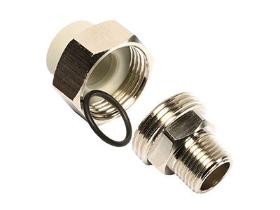 Муфта разъемная американка (Ekoplastik) 25х3/4Н серая