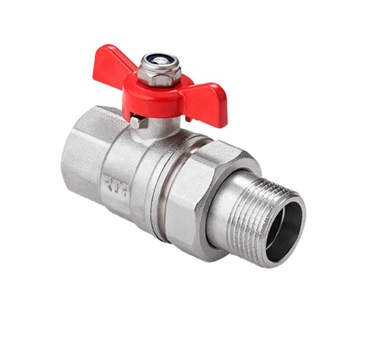 Кран шаровый с американкой RTP Ду20 PN25