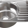 Мойка 7750 MIXLINE 0,8/180 левая врезная овальная с сифоном 