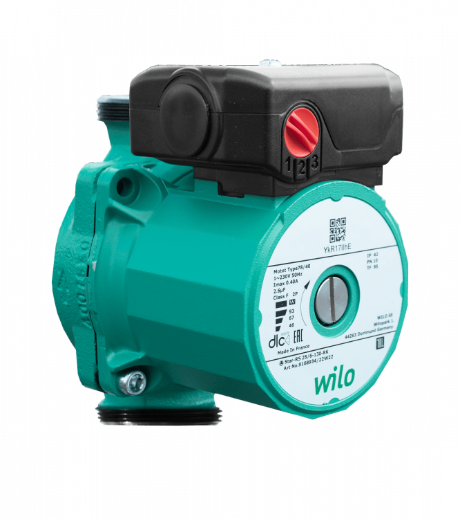 Насос циркуляционный Wilo StarRS 25/6 RK  130 