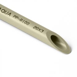 Труба ПП PN20  (Pro Aquа) d50 серая
