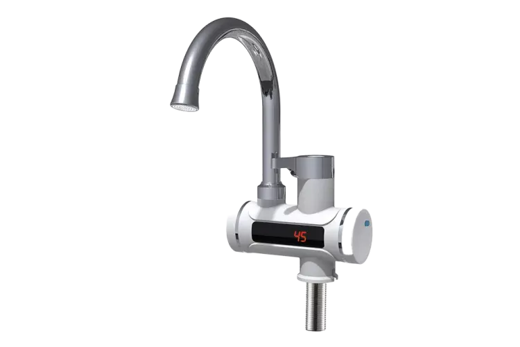 Кран-водонагреватель электрический Unipump BEF-001 3кВт (пластик, с индикацией)