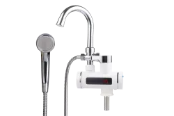 Кран-водонагреватель электрический Unipump BEF-001-03 3кВт (пластик, с душевой лейкой)