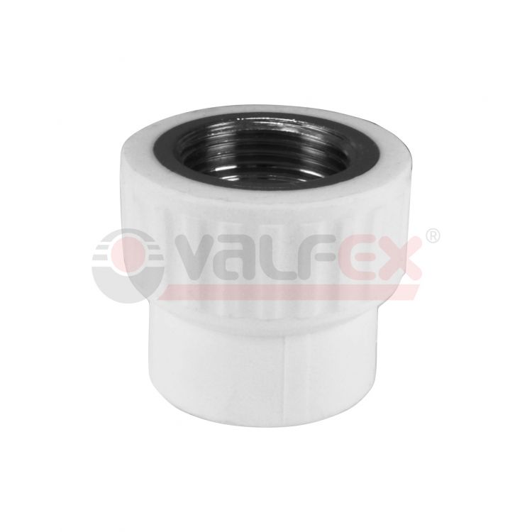 Муфта ПП (Valfex) серая 25х1/2В