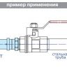 Соединитель пресс ValTec d32х1Н (VTm 201)