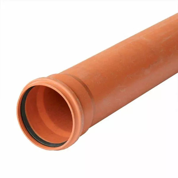 Труба для наружной канализации d160 L=1м Valfex