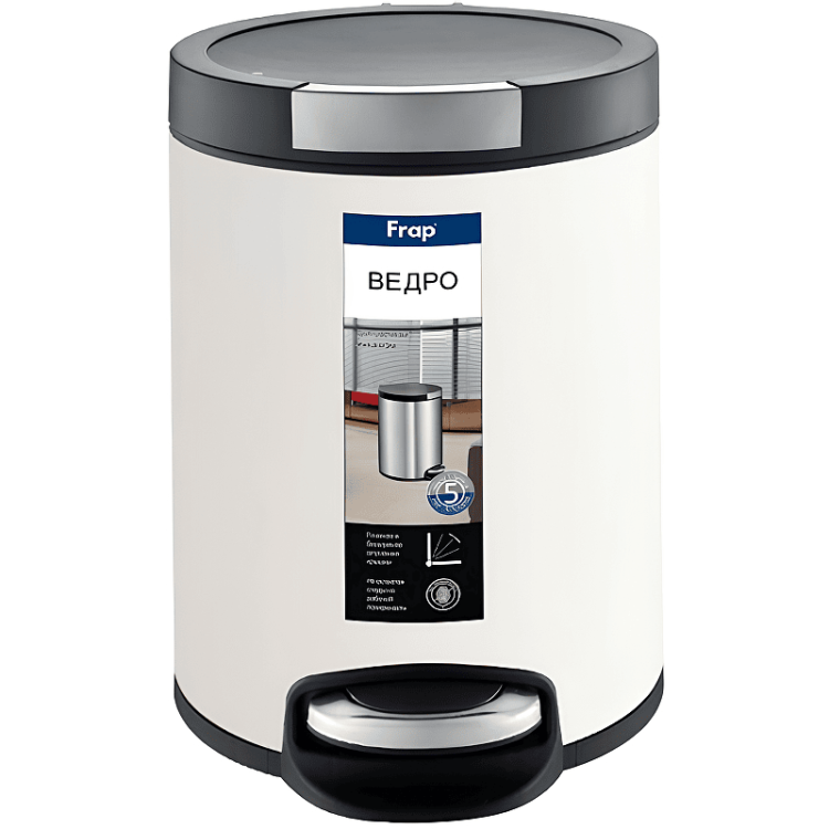 F717 Ведро для мусора Frap, 5л.