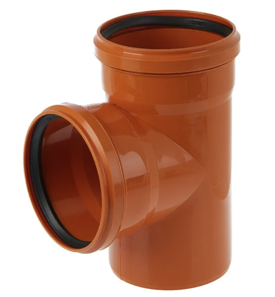 Тройник канализационный наружный D160х160х90 (FLEXTRON) 