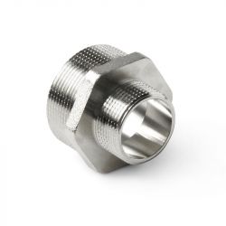 Ниппель переходной никелированный Ду20х15 Pro Aqua 