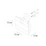FX-85010 Бумагодержатель с крышкой хром Fixsen "COMFORT CHROME"