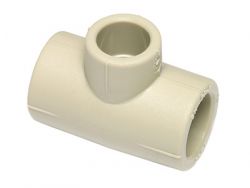 Тройник переходной ПП (Ekoplastik) d25х20х25 серый