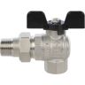 Кран шаровый с американкой угловой STOUT Ду15 (SVB-0008-000015)