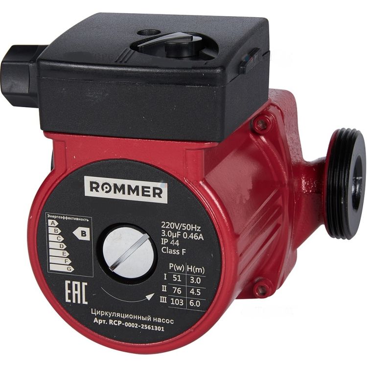 Насос циркуляционный Rommer 25/40-130 
