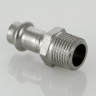 Соединитель из нержавеющей стали с наружной резьбой d28х3/4" ValTec