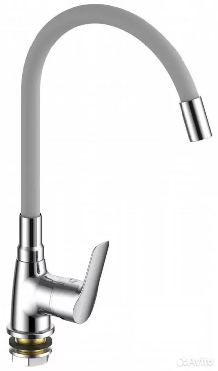Смеситель для кухни с гибким изливом "VODA Spring" SG519G