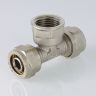 Тройник цанговый ValTec 16х1/2Вх16 (VTm 332)