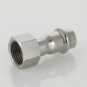 Соединитель из нержавеющей стали с накидной гайкой d28х3/4" ValTec