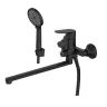 Смеситель для ванны "VODA Shore Black" SHR31B черный