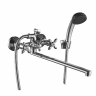 DR53043 Смеситель DECOROOM двуручный универсальный, хром