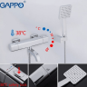 G3291 Смеситель термостатический для ванны Gappo, хром