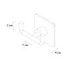 FX-93105A Крючок двойной Fixsen "SQUARE"