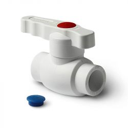 Кран шаровый ПП стандартный проход (Pro Aquа) d32