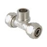 Тройник цанговый ValTec 26х3/4Нх26 (VTm 333)