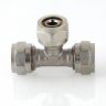 Тройник цанговый ValTec 32х32х32 (VTm 331)