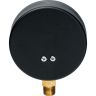 Термоманометр радиальный 80/10, t=120°С, подключение нижнее 1/2" (STOUT)